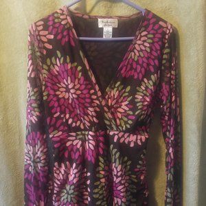 Classy Floral blouse Md/